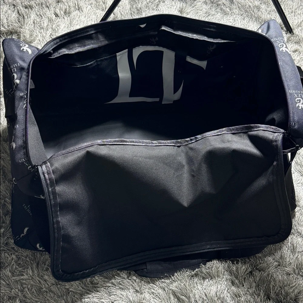 LEX Black Duffel Bag